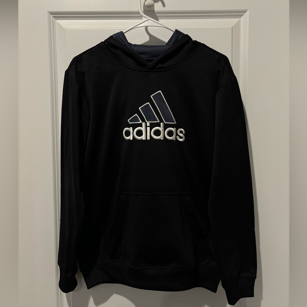 Boys Adidas Hooded Sweatshirt